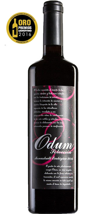 Vino Rosso "Odum Selección Monastrell Ecológico"