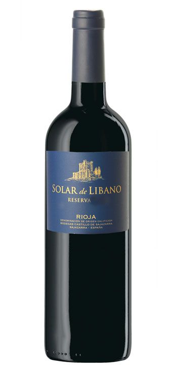 Vino Rosso "Solar de Líbano Reserva"
