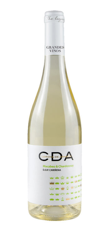 Vino Bianco "CDA Corona de Aragón Macabeo y Chardonnay"