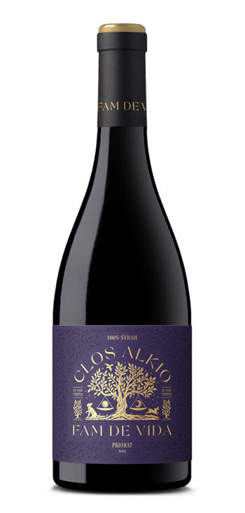Vino Rosso "Clos Alkio Fam de Vida Syrah"