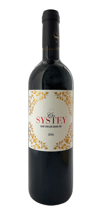 Vino Rosso "Clos Systey Saint-Émilion Grand Cru 2016"