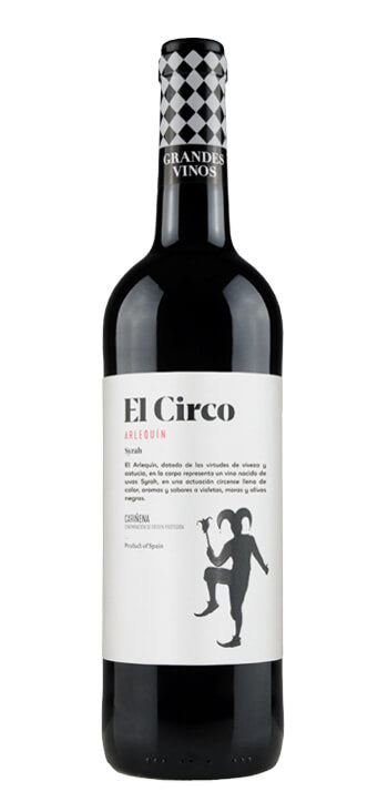 Vino Rosso "El Circo Arlequín Syrah"