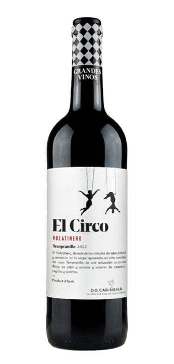 Vino Rosso "El Circo Tempranillo Joven Volatinero"