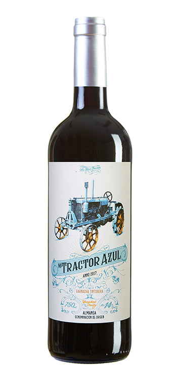 Vino Rosso "Mi Tractor Azul Almansa"