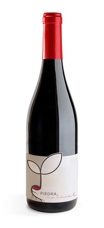 Vino Rosso "Piedra Natural Sin Sulfitos Vegano"