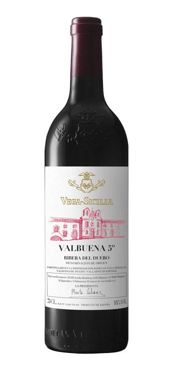 Vino Rosso "Vega Sicilia Valbuena 5º"