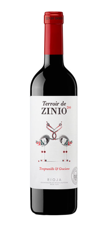 Vino Rosso "Terroir de Zinio 200 Tempranillo Graciano"